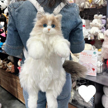 将图片加载到图库查看器，Ragdoll cat backpack simulation doll backpack