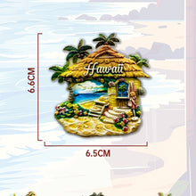 将图片加载到图库查看器，Hawaiian Magnetic - Vibrant Hawaii Themed Decor for Your Refrigerator
