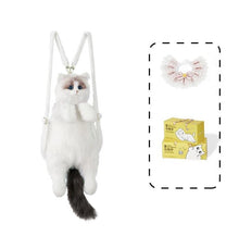 将图片加载到图库查看器，Ragdoll cat backpack simulation doll backpack