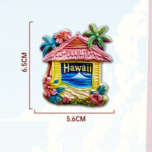 将图片加载到图库查看器，Hawaiian Magnetic - Vibrant Hawaii Themed Decor for Your Refrigerator