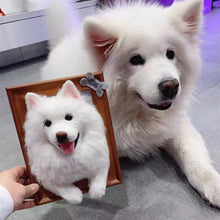 将图片加载到图库查看器，‌Custom Woolen Felt Pet Frame - Uniquely Yours!‌