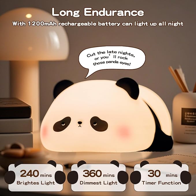 Cute Panda  Night Light