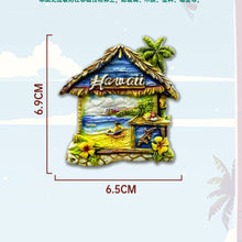 将图片加载到图库查看器，Hawaiian Magnetic - Vibrant Hawaii Themed Decor for Your Refrigerator