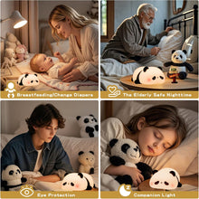 将图片加载到图库查看器，Cute Panda  Night Light