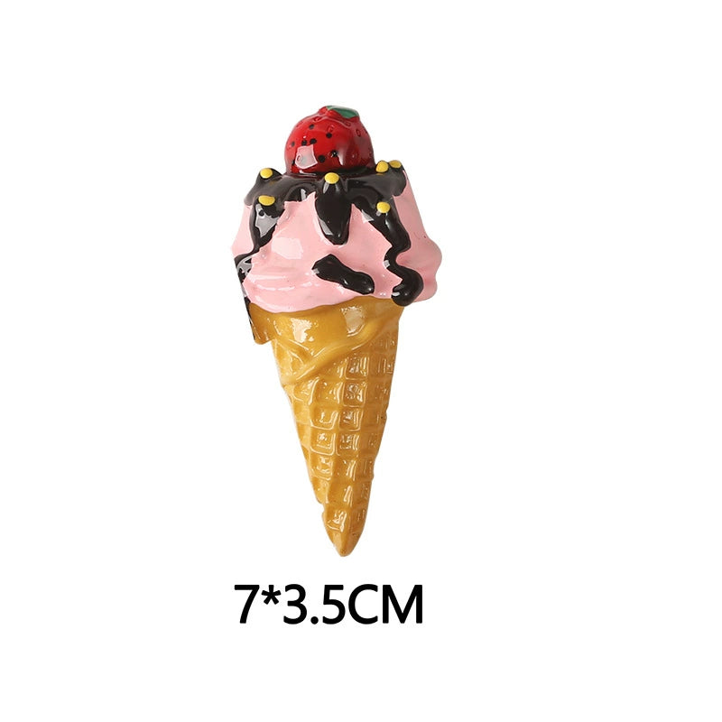 3D Resin Food Theme Shape Fridge Magnets