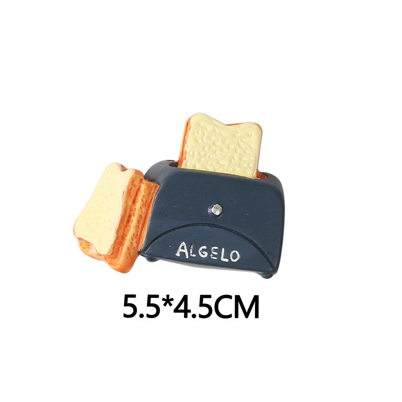 3D Resin Food Theme Shape Fridge Magnets