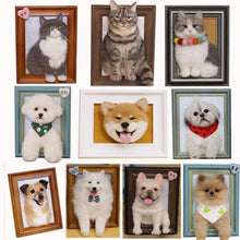 将图片加载到图库查看器，‌Custom Woolen Felt Pet Frame - Uniquely Yours!‌