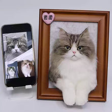 将图片加载到图库查看器，‌Custom Woolen Felt Pet Frame - Uniquely Yours!‌