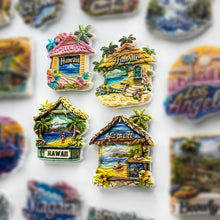 将图片加载到图库查看器，Hawaiian Magnetic - Vibrant Hawaii Themed Decor for Your Refrigerator