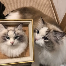 将图片加载到图库查看器，‌Custom Woolen Felt Pet Frame - Uniquely Yours!‌