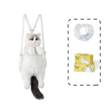 将图片加载到图库查看器，Ragdoll cat backpack simulation doll backpack