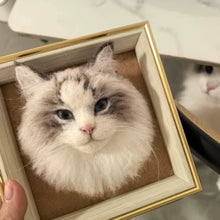 将图片加载到图库查看器，‌Custom Woolen Felt Pet Frame - Uniquely Yours!‌